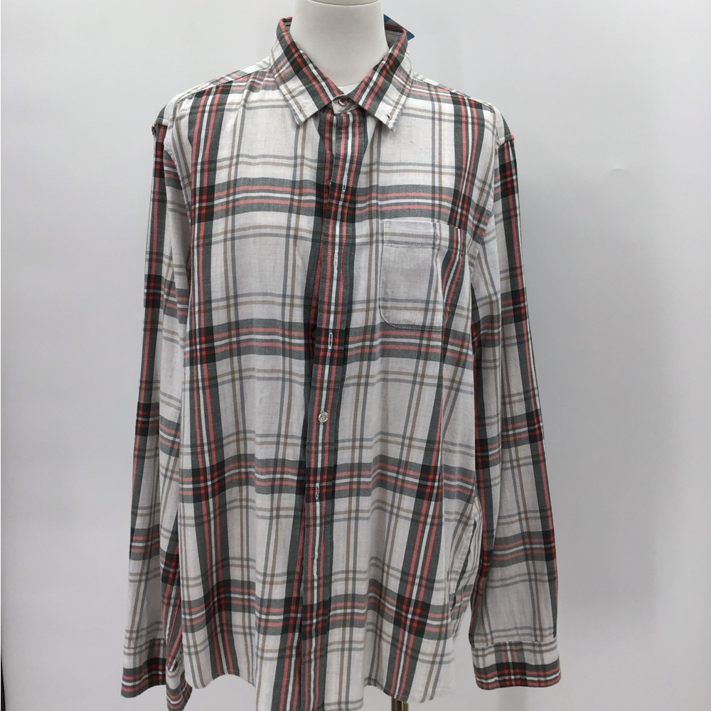 Michael Bastian Mens Button-down Shirt Size L